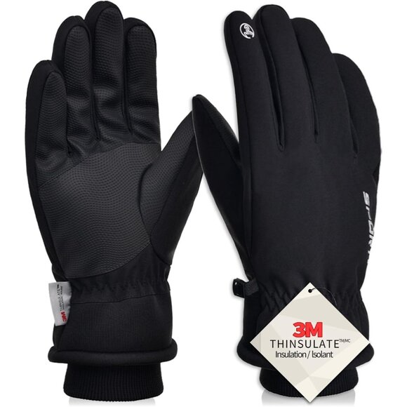 ⚡Winter Ski Gloves for Men Women Warm Thermal Waterproof Windproof Snowboard - Picture 1 of 6